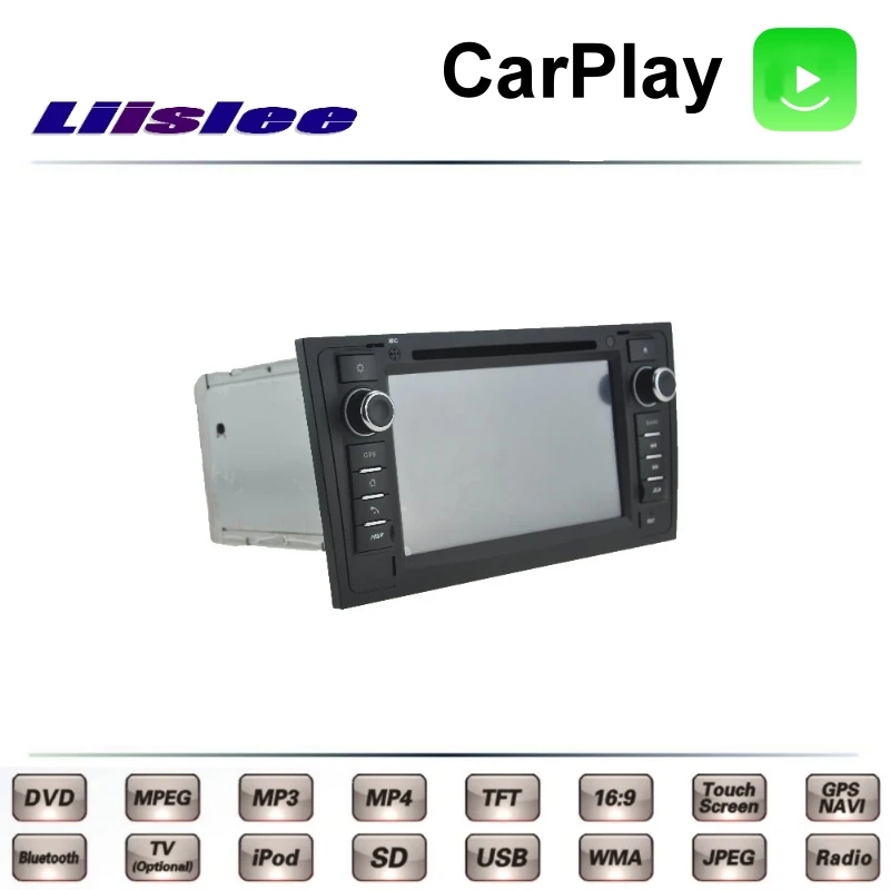 Для Audi A6 C5 4B 1997~ 2004 LiisLee Автомобильный мультимедийный телевизор DVD gps Радио Carplay стиль навигация Navi