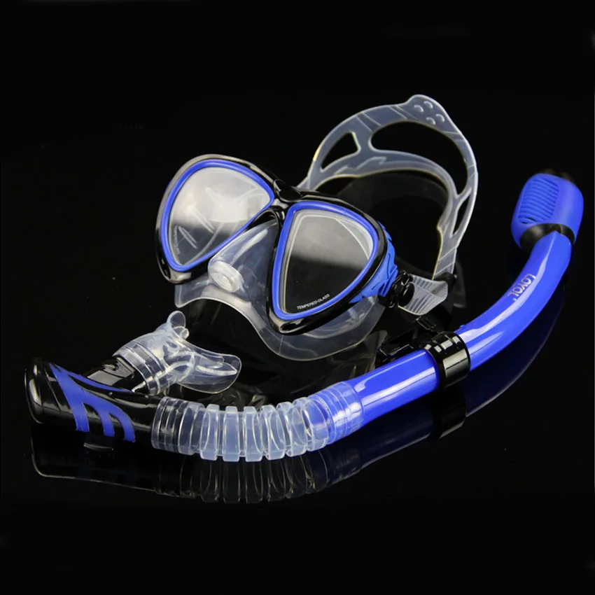 المهنية الغوص أقنعة السباحة زعانف مع غص أنبوب الكبار الغوص أحذية نظارات سباحة monofin طويلة الغوص الغوص الزعانف