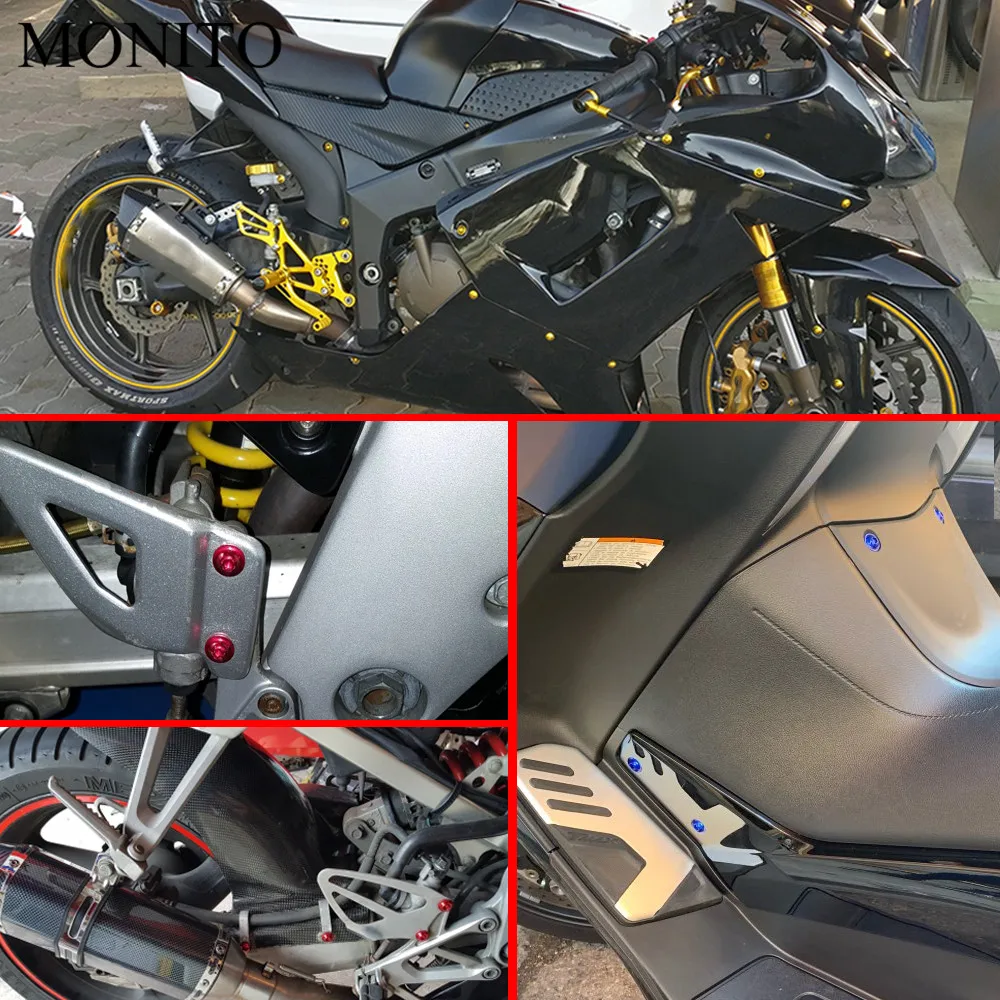Для YAMAHA XMAX 125/250/300/400 Iron Max NMAX 125 R120 универсальные мотоциклетные болты с обтекателем