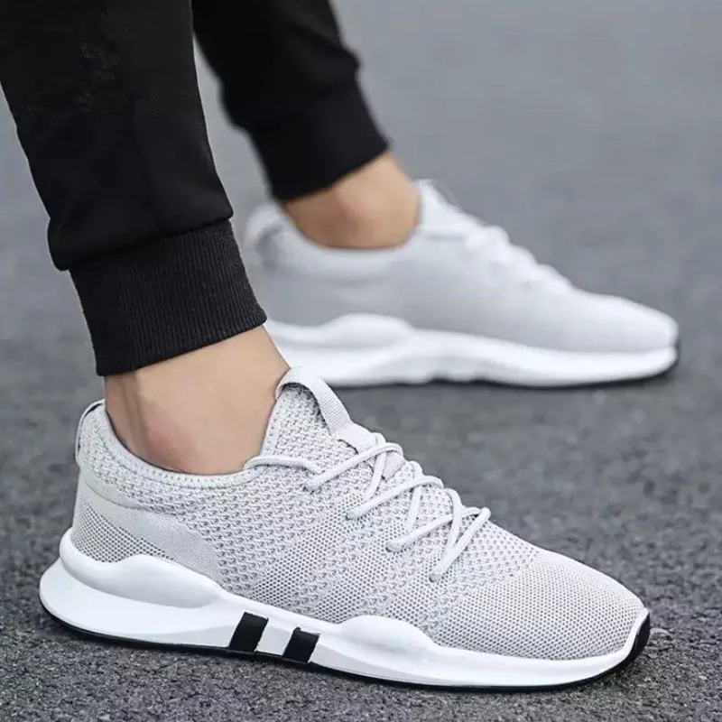 

New Mesh Men Casual Shoes Lac-up Men Net shoes Lightweight Comfortable Breathable Walking Sneakers Tenis Feminino Zapatos