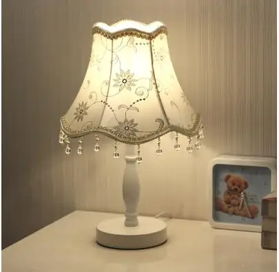 Новое поступление, Европейский Регулируемый прикроватный светильник для чтения, светодиодная настольная лампа E27 железо+ ткань настольная лампа освещение салона домашний декор - Цвет корпуса: C