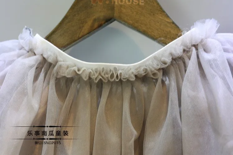 2016 New Girl Skirt Summer Sweet Veil Material Tutu Skirt With Good Quality (3)