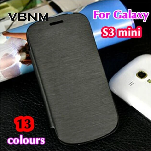 

Original Bag Battery Housing Slim Shell Leather Flip Back Cover Sleeve Holster Case For Samsung Galaxy S3 s4 Mini S3mini I8190