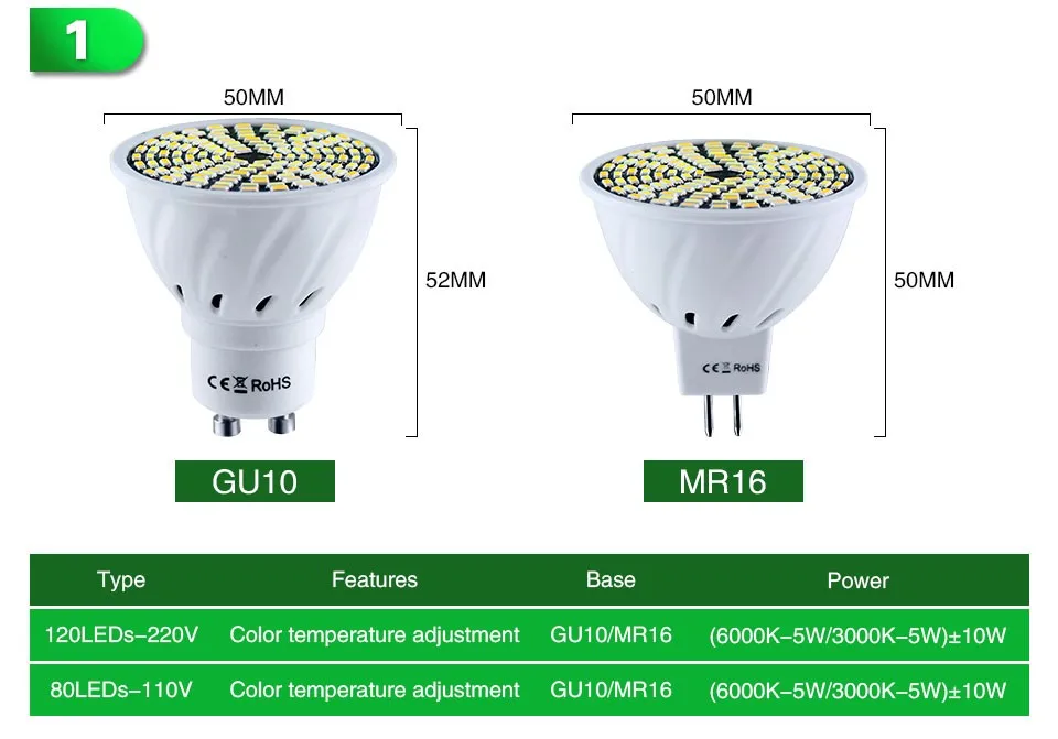 mr16 gu10 led bulb led lamp spotlight  (9)