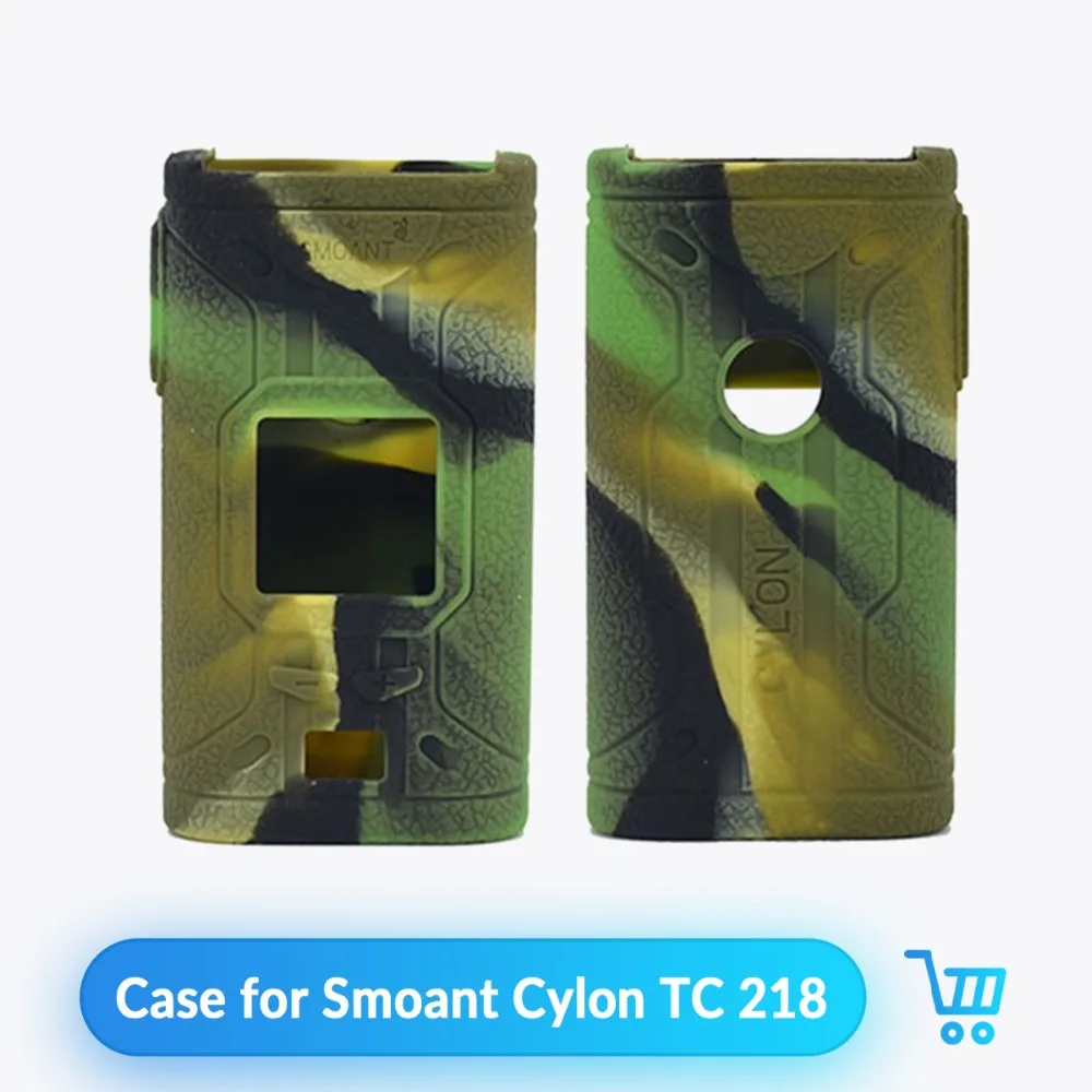 

Smoant Cylon TC 218W Silicone Cover Skin Enclosure or Rubber Silicone Case Sleeve Wrap Mod Smoant Cylon TC 218W Box Mod Shield