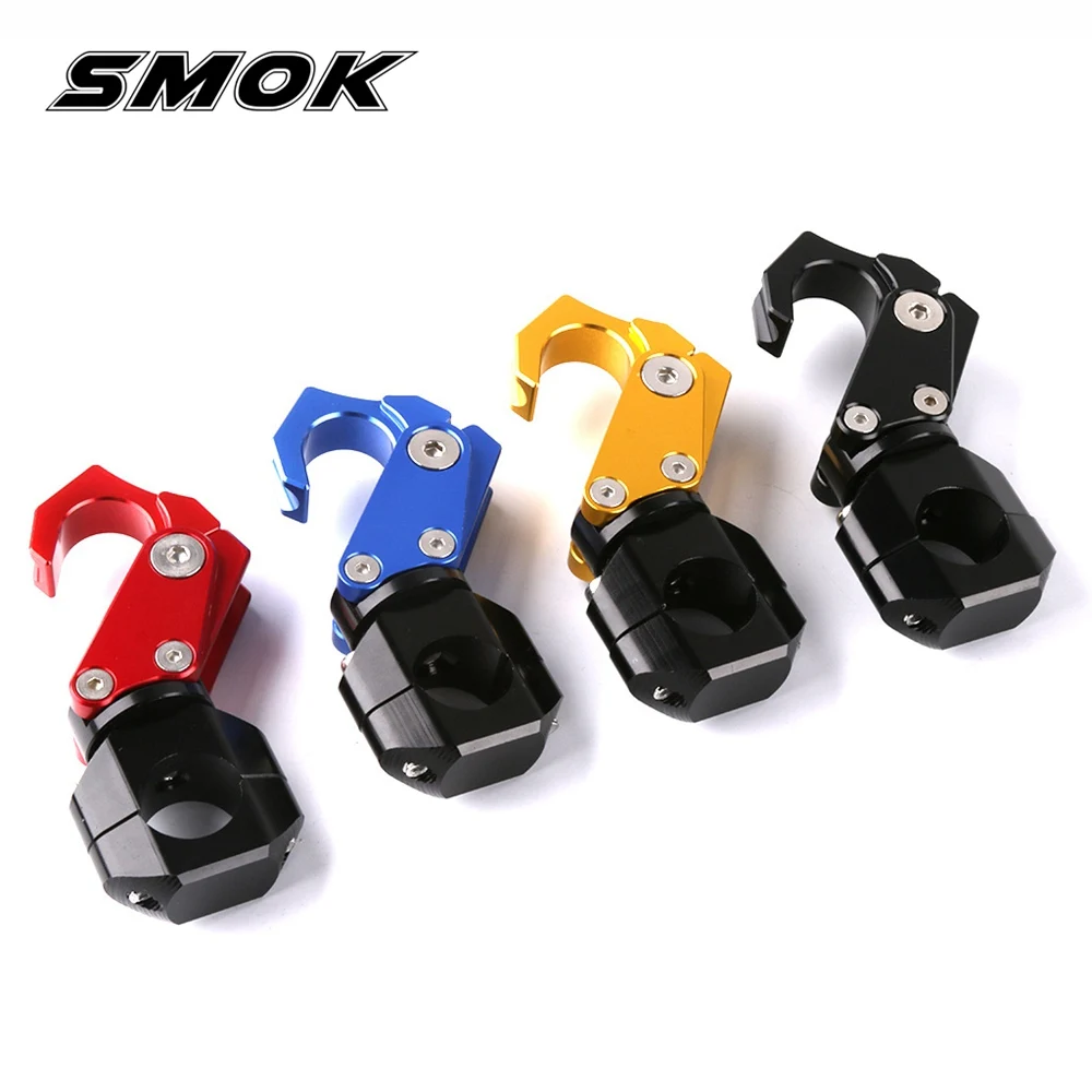 

SMOK Universal Motorcycle Hook For 22mm Handlebar Honda PCX 125 150 X-ADV Yamaha BWS R Nmax 155 Kawasaki ER6N ER4N Ninja 400