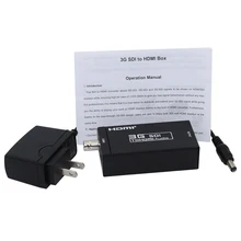 1 Piece Mini 3G SDI to HDMI Video Audio Converter Adapter & DC 5V 1A Adapter UK Plug or US Plug or eu Plug