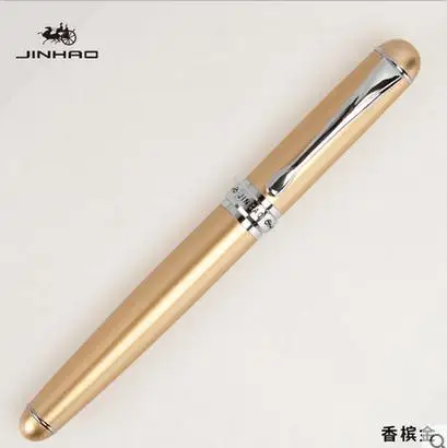 Jinhao 750 поверхность лотереи черная металлическая шариковая ручка высокого качества Роскошный офисный школьный канцелярский материал - Цвет: D