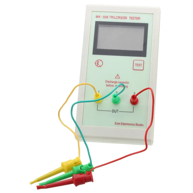 

MK-328 TR for LCR ESR Tester Transistor Inductance Capacitance Resistance ESR Meter LCD display