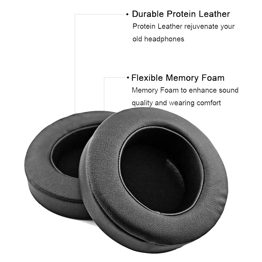 POYATU Ear Pads For Headphones Ear Cushions For Razer Kraken Pro Gaming Headphones Replacement Ear Pads Cushions Cover 1 Pair1