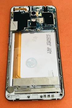 

Used Original mainboard Motherboard+touch screen+ LCD display+frame case for OUKITEL U8 MTK6735 Quad Core Free shipping