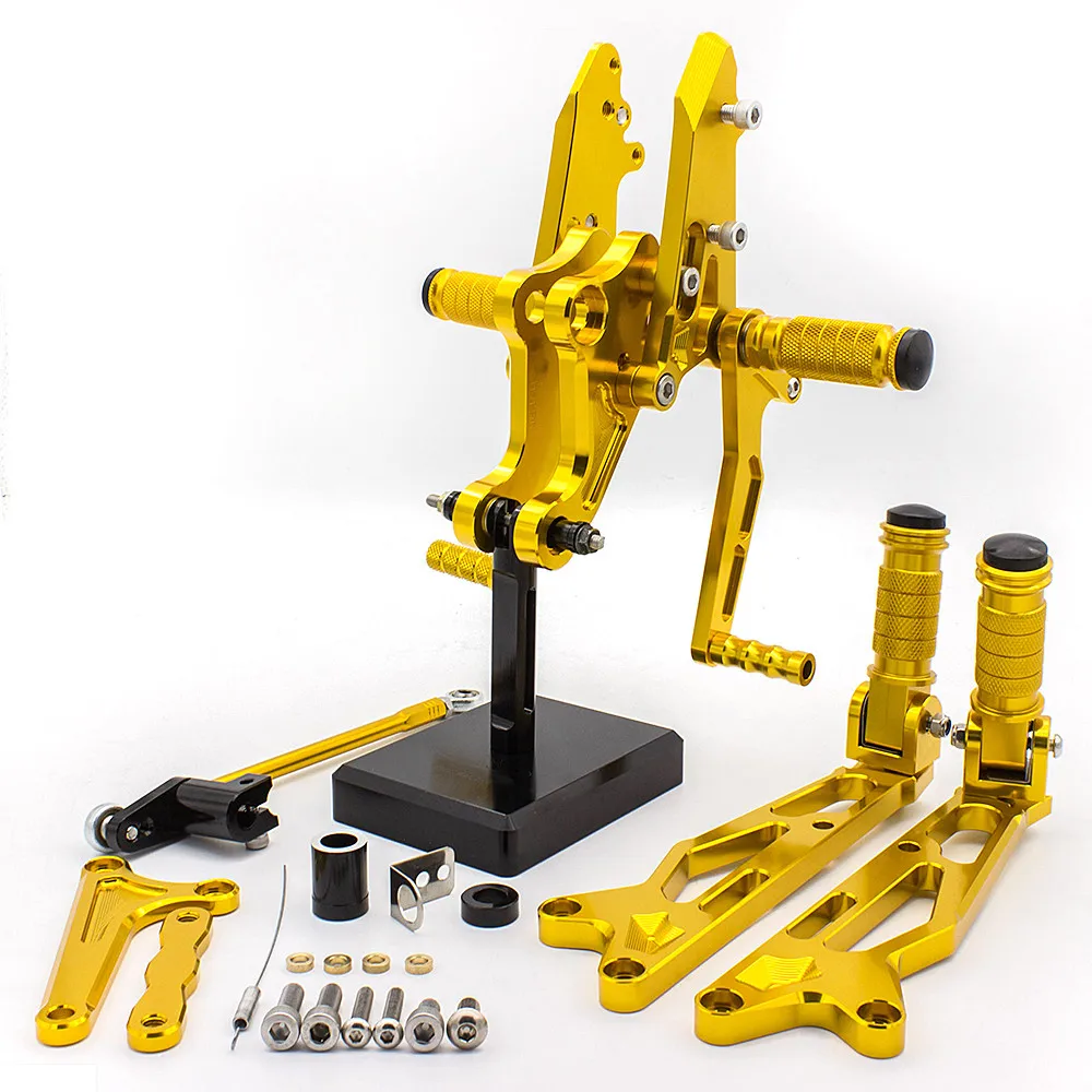 CNC мотоциклетные передние и задние Комплект для ног Аксессуары для отдыха подножек педаль Rearset для Honda MSX125 MSX 125