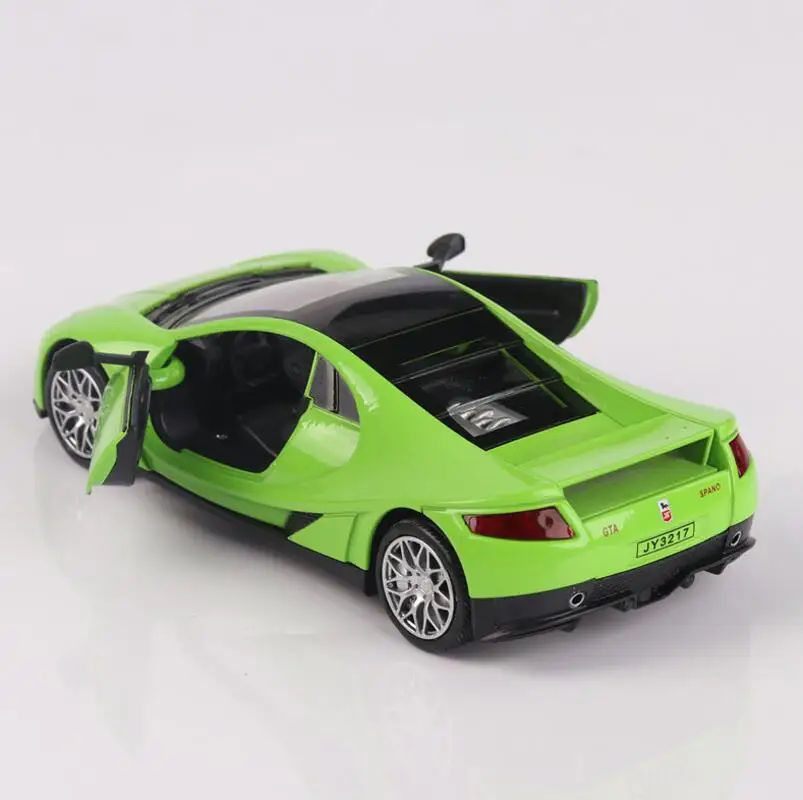 1/32 Diecasts & Toy Vehicles Spano GTA Игрушечная модель автомобиля со звуком и светильник