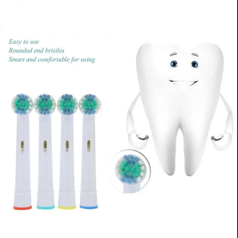 Soocas/Soocare X3 Замена Зубная щётка головы общей очистки Тип, комплект из 2 предметов, 4 шт./упак. электрическая зубная щетка сенными головками подходят o