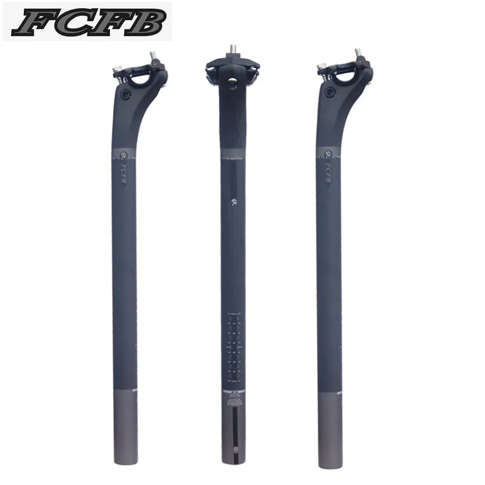 

2017 UD matt FCFB Mountain & Road 3K Carbon Fibre Bicycle seatpost carbon bike seatpost MTB bike parts 27.2/30.8/31.6*350 182g