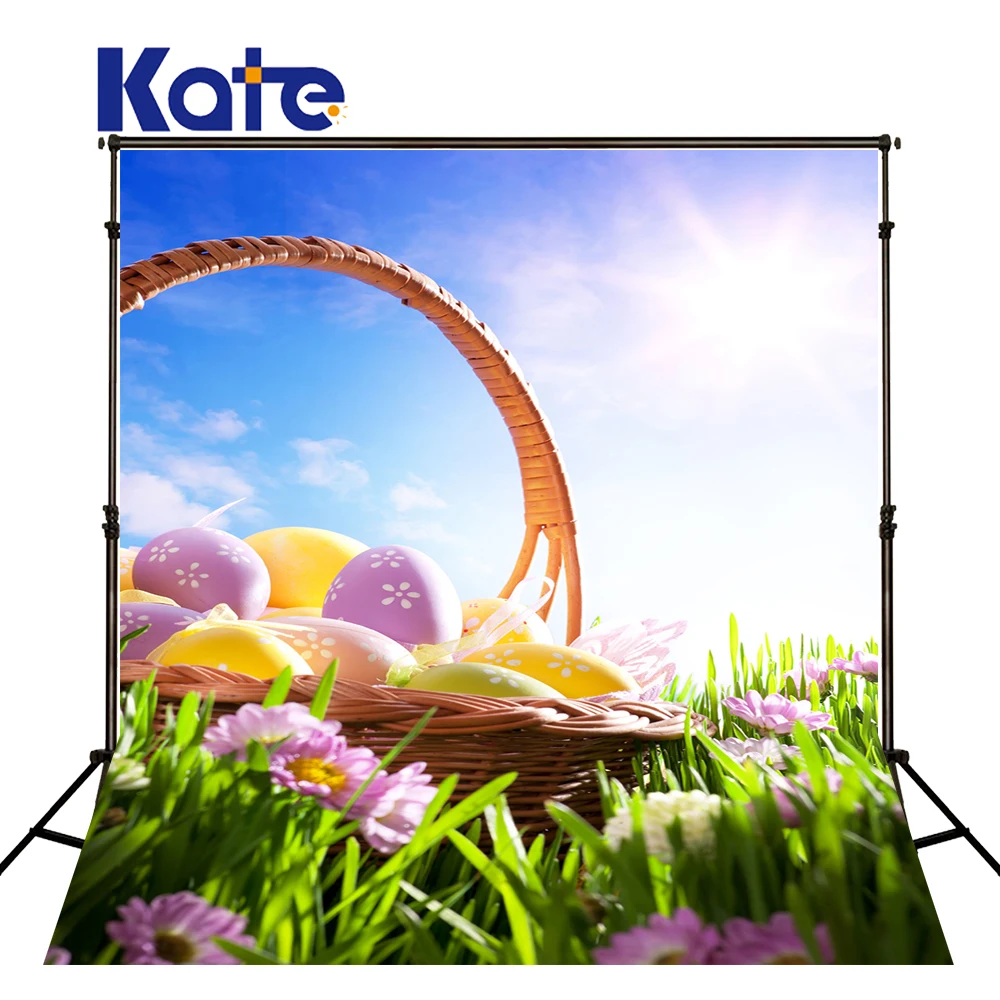 

200Cm*150Cm Easter Photography Backdrops Sunshine Green Flowers Fotografia Easter Day Zj