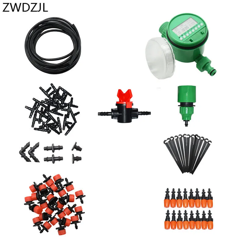 

Automatic irrigation system micro drip system watering kit Drip irrigation gardening tool kit automatic garden watering 1set