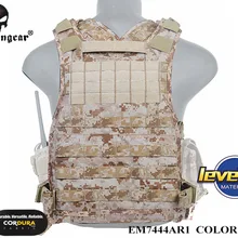 ЭМЕРСОН MOLLE RRV жилет назад Панель тактический жилет страйкбол военной AOR1 500D EM7444A