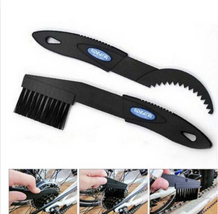 

2pc Bicycle Chain Clean Brush Mountain Bicycle Repair Tools Portable Bike Wash Tool Set Useful Cycling Cleaner Scrubber Tools