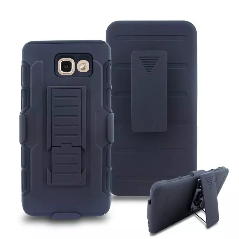 

Shock Proof Defender Heavy Duty Armour Tough Stand Case Cover With Belt Clip For Samsung Galaxy A7 2016