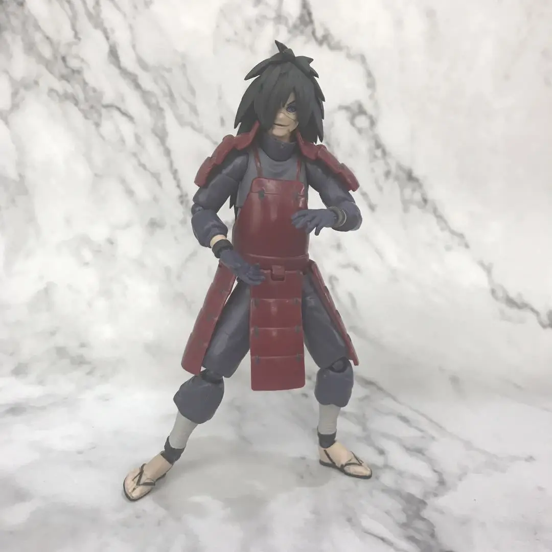 Аниме Наруто Shippuden Мадара Учиха фигурки 15 см SHF BJD модель игрушки с коробкой