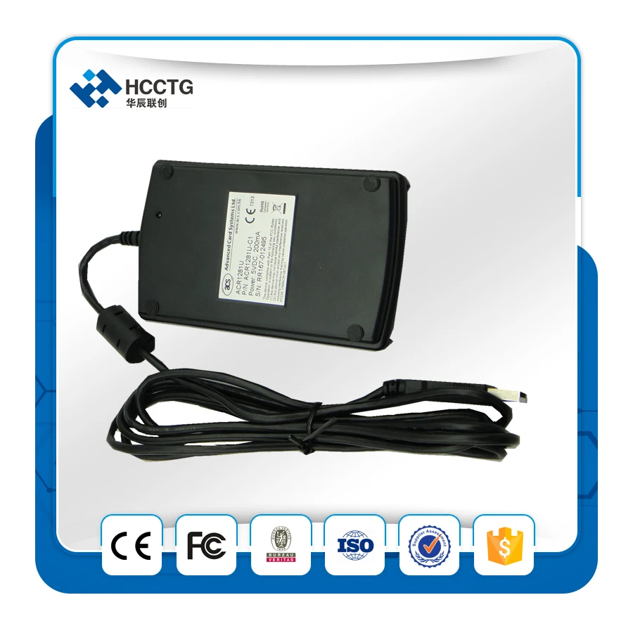 Двойной интерфейс DualBoost II считыватель смарт карт с поддержкой ISO 7816 ACR1281U C1|card