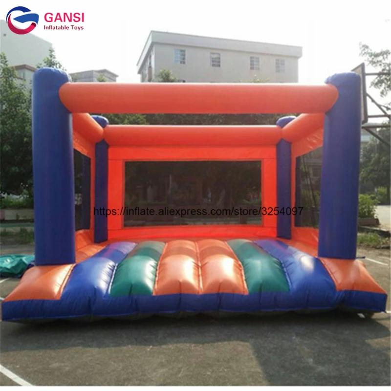 Commercial Quality Inflatable Bouncy House For Kids Outdoor Play Games,Inflatable Trampolines Bouncer With Free Air Blower
