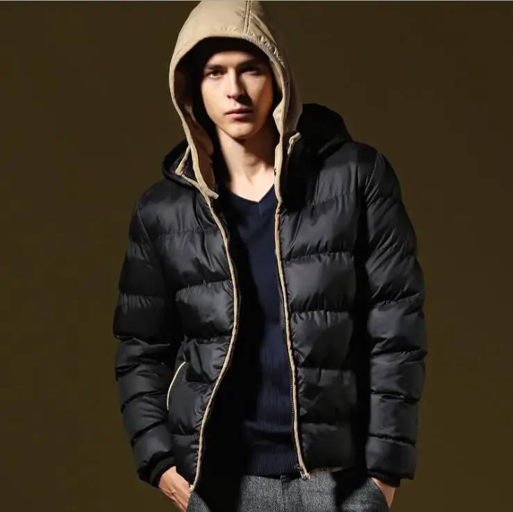 

Wholesale boys black Sportswear Snowboards down Jacket,winter mens boys warm cold-proof waterproof coat males brand trench coat