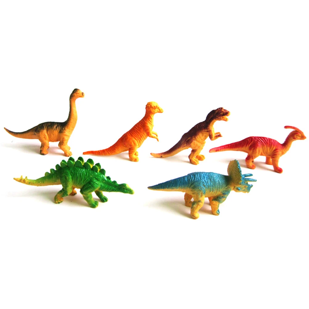 large plastic dinosaurs