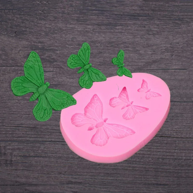 

NEW 3D Butterfly Soap Mold Silicone Fondant Chocolate Cake Molds Handmade Craft Making Form Fondant Cake Decorating Tools