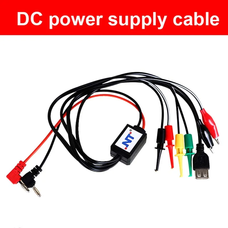 

Multifunctional DC voltage Regulator Stabilizer cable wire power supply interface Cable line mobile phone repair tools+ USB