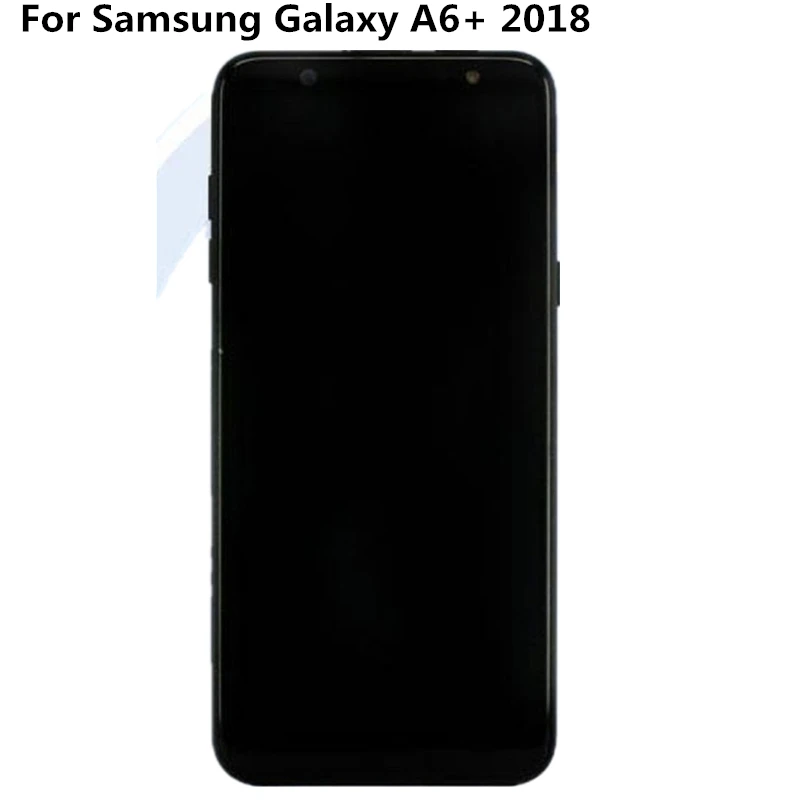 

For Samsung Galaxy A6+ 2018 Super AMOLED LCD Display Touch Screen Digitizer Assembly Original LCD Display for galaxy A6 plus