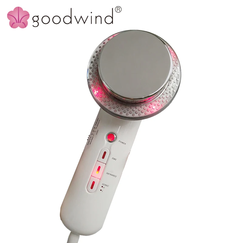 Goodwind CM 4 Body Skin Massager Device Beauty Health Care Ultrasonic Slimming EMS Tens Electrode Pads