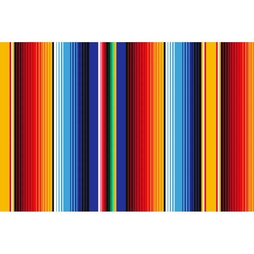 Vinyl Photography Background Mexican Blanket Stripes Cinco De Mayo Party Decor Mexican Food Restaurant Menu Backdrop Photocall