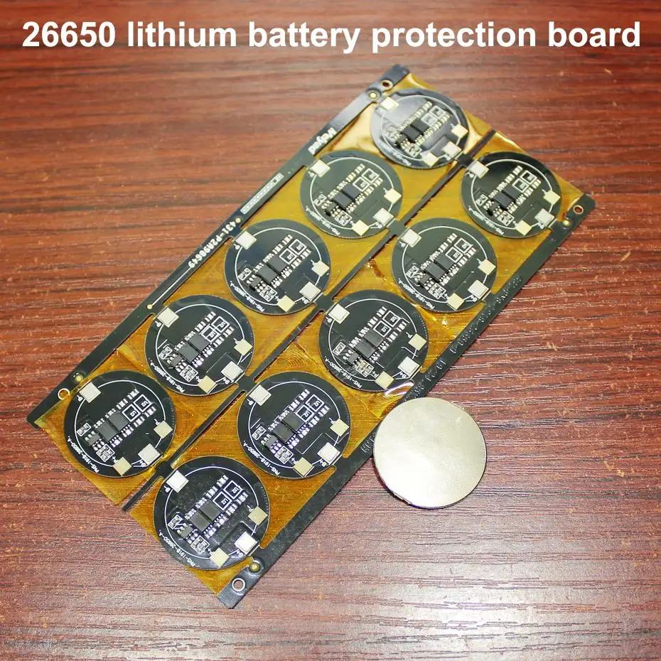 

1pcs 26650 Battery 3.7V Double MOS Protection Board Battery DIY 4.2V Protection Board Current 4A