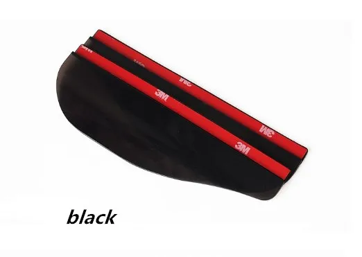 2 шт./лот ПВХ автомобильная наклейка на зеркало заднего вида Дождь бровей для