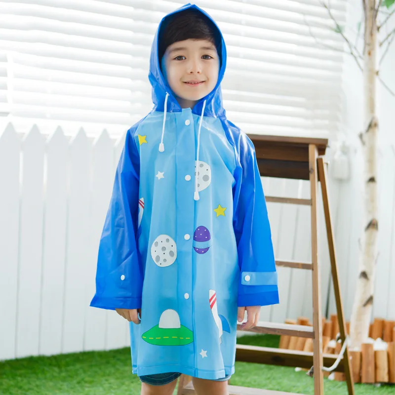 Popular Sale Kids Raincoats Girls Boys Rainwear Waterproof Rainsuit