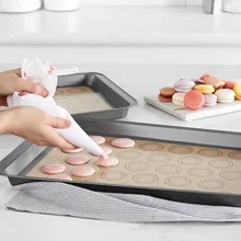 Силиконовая основа для выпекания пирожных «макаронов»-полулист силиконовый вкладыш для противни для запекания