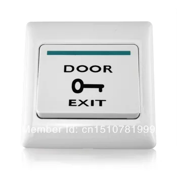 

Hot Sale! Door Access Control Use Plastic Exit Push Button,very Cheap,easy to Install,With NO and COM