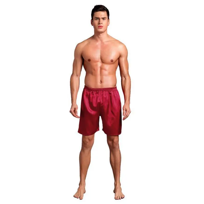 Мужские летние шорты для женщин пижамы мужской повседневное Lounge шорты свободного кроя мягкие однотонные Цвет сна низ L, XL 2XL