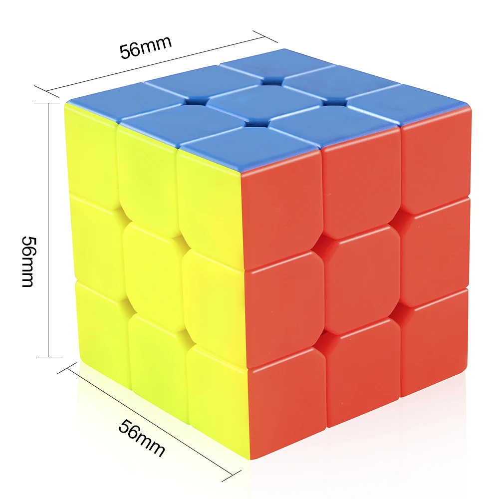 D FantiX Cyclone Boys 3x3x3 скоростной куб профессиональный магический 3x3 Пазлы игрушки (56 мм)