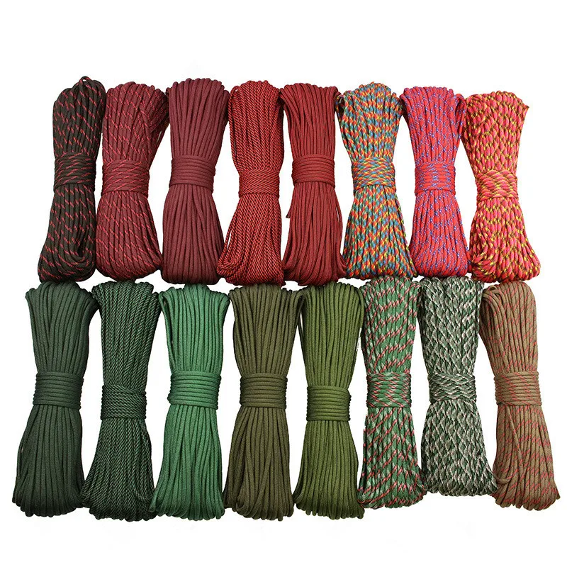قوس قزح سوار Paracord المظلة 550 الحبل الحبل حبل مل المواصفات النوع الثالث 7 ستراند طول 20ft 50ft 100ft اختيار قوس قزح سوار Paracord المظلة 550 الحبل الحبل حبل مل المواصفات النوع الثالث 7 ستراند طول 20ft 50ft 100ft اختيار