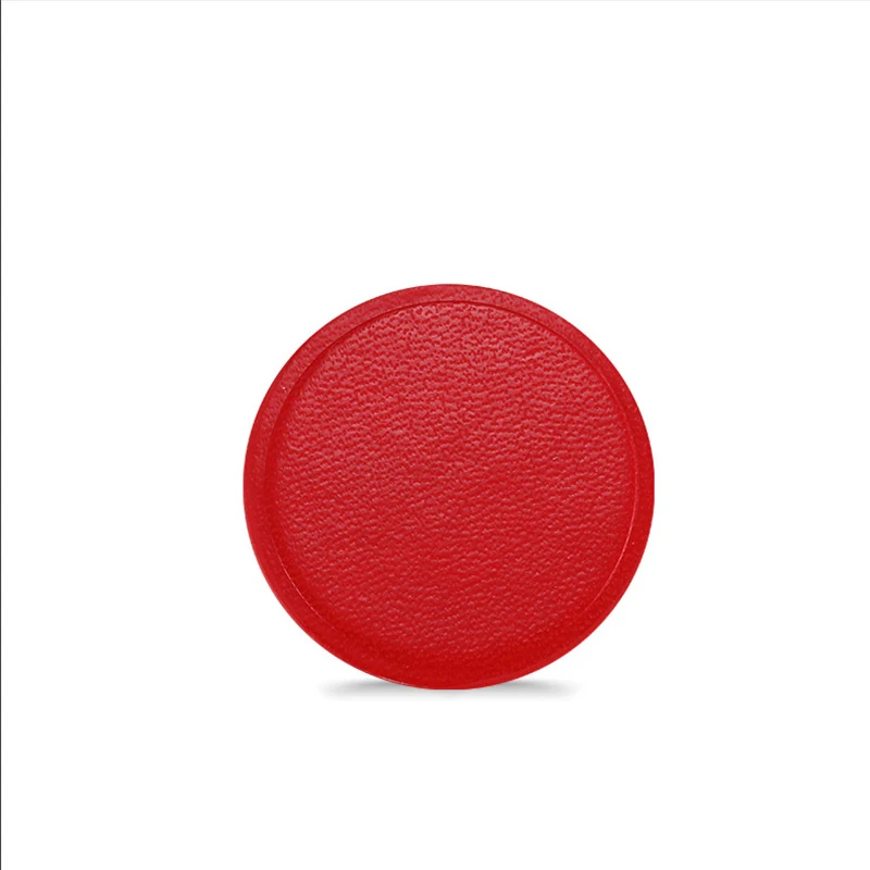 XMXCZKJ Car Magnetic Holder Accessories Replacement PU Leather Metal Plate Kit With Adhesive Magnet For Disk Mobile Phone Stand - Цвет: 1Red pu