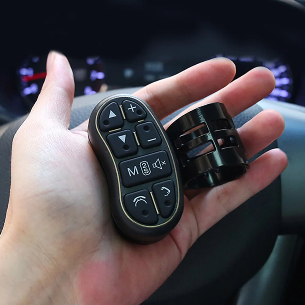 

Universal Hot Sale Car Steering Wheel Button Remote Control for Car Multimedia Player Wireless easy to use