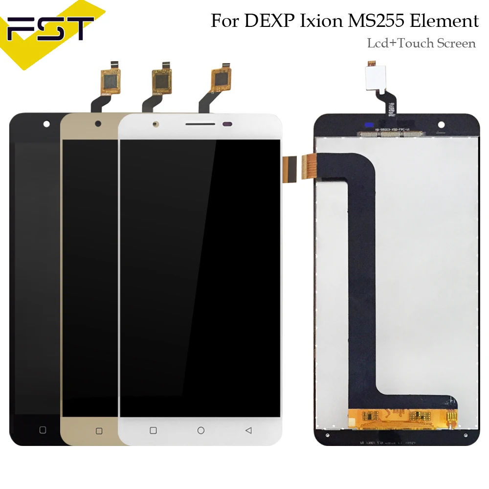 5 'для DEXP Ixion MS255 элемент ЖК-дисплей Дисплей + сенсорный экран Экран сборки