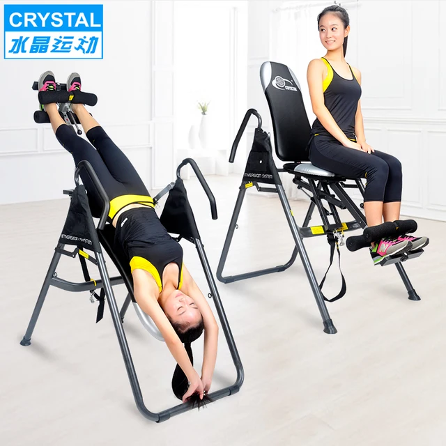 US $276.60 household body-building apparatus inverted machine high stretching blood circulation cervical verte