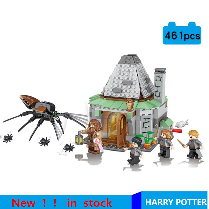 

NEW Hagrid's Cottage Building Blocks 16055 39157 39144 39145 series 461pcs Brick Educational Toys Compatible kids Birthday gifts