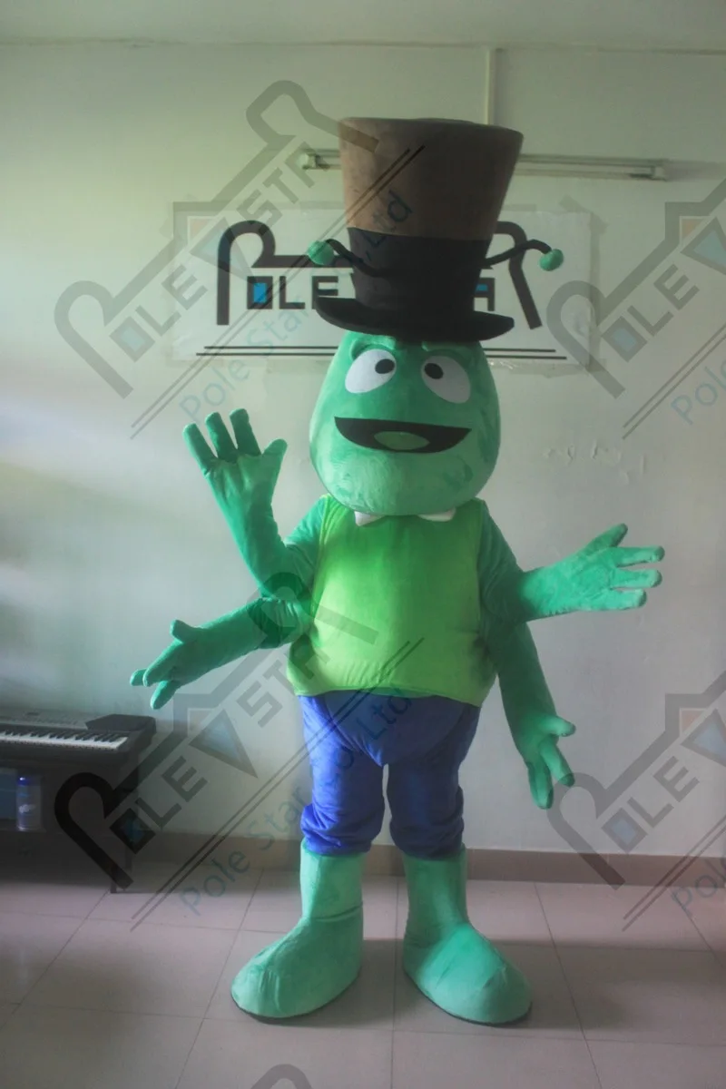

maya bee animals mascot costumes cartoon green gentleman ant costumes insect professional mascot costume design