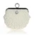 Nueva crema llegada Totes Partido de tarde del bolso mujeres de la manera con cuentas de estilo de la cartera del bolso de embrague de la cadena banquete mini bolso 7531