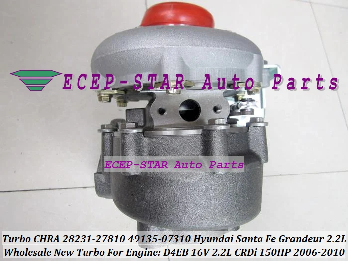 Turbocharger Turbo TF035 28231-27810 49135-07310 49135-07311 49135-07312 For HYUNDAI Santa Fe Grandeur CRDi D4EB 2.2L (4)